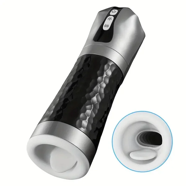 10 Vibrating 5 Sucking 360-degree Squeezing Kneading Auto Masturbator