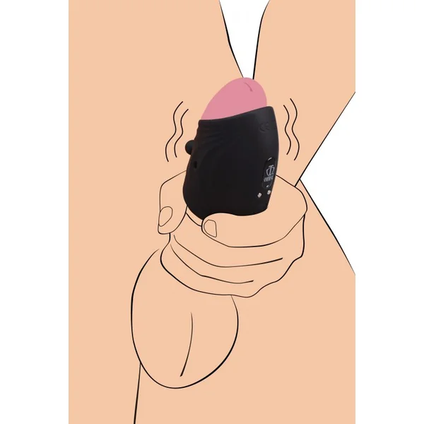 10X Pleasure Stroke Silicone Vibrating Penis Sleeve