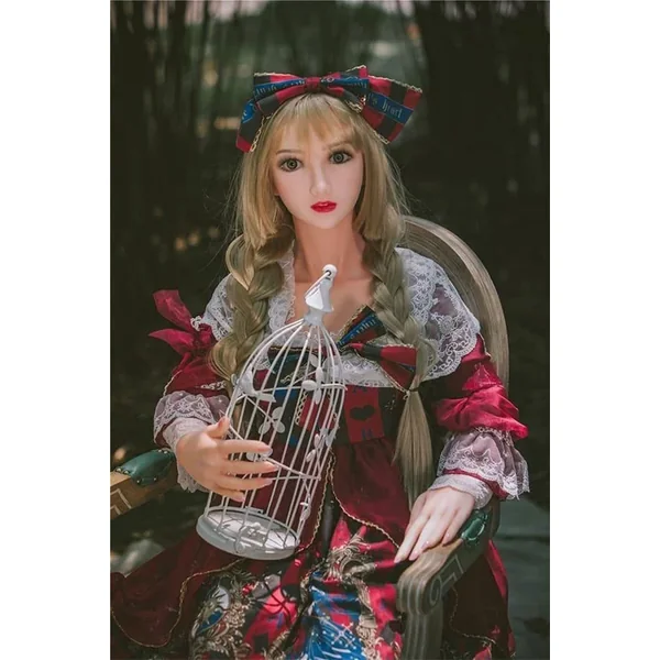 155cm Full Size Japanese Blonde Lolita Sex Doll Lula