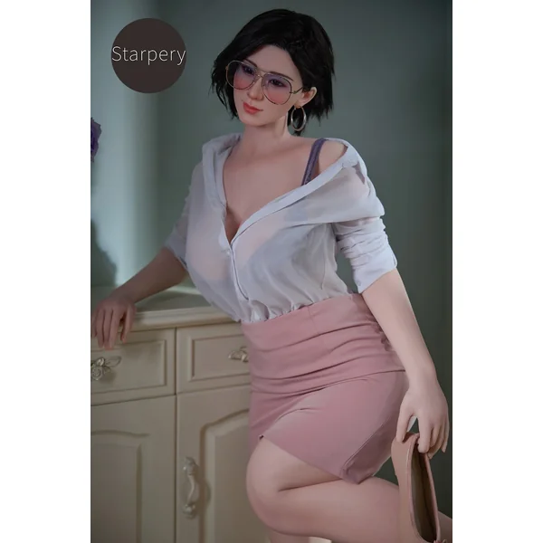 165cm/5ft5 G-cup Silicone Head Sex Doll – Hao