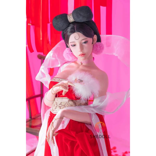 168cm/5ft6 D-cup Silicone Head Sex Doll – Su Yehuan