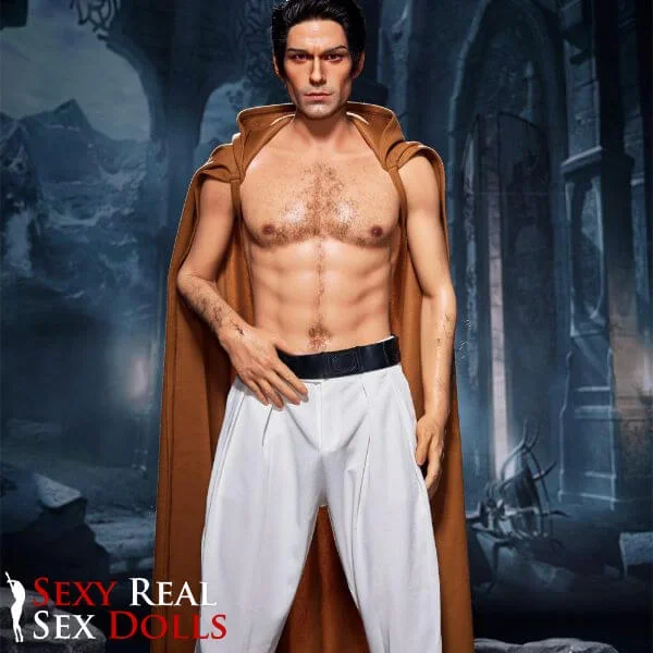 170cm (5ft5′) Dark Warrior Fantasy Male Silicone Sex Doll – Thomas