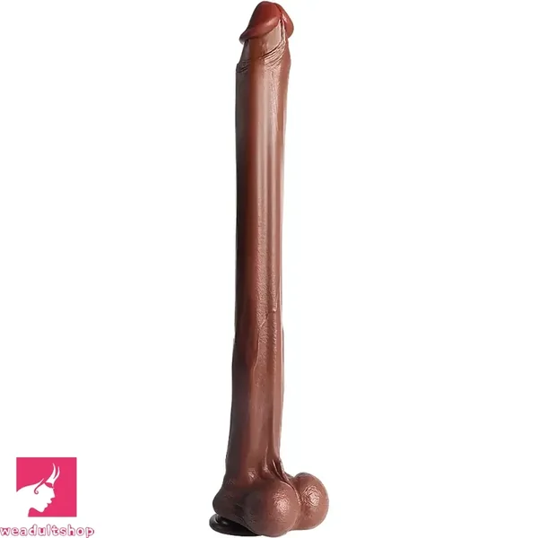 22.64in Realistic Dildo Lifelike Huge Long Clit Dildo With Strong Suction Cup