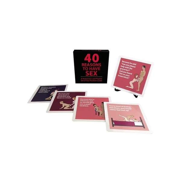 40 Reasons to Have Sex Couples Card Game