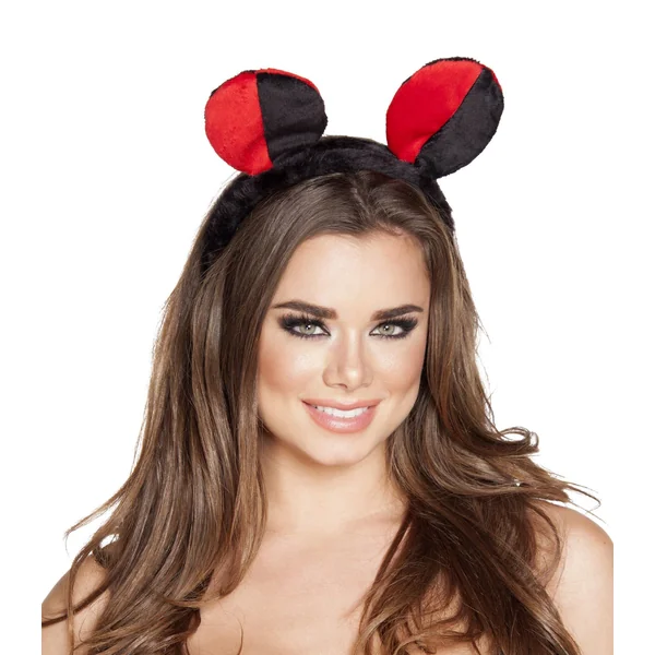4561 - Red/Black Lady Bug Head Piece