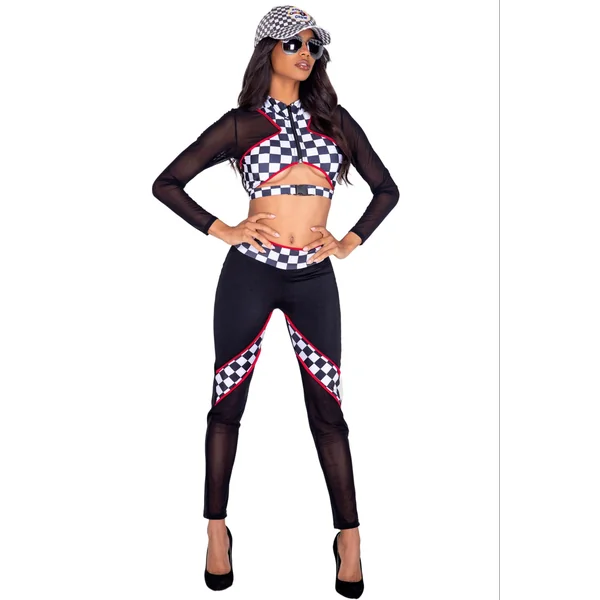 5021 - 2pc Sexy Race Car Driver