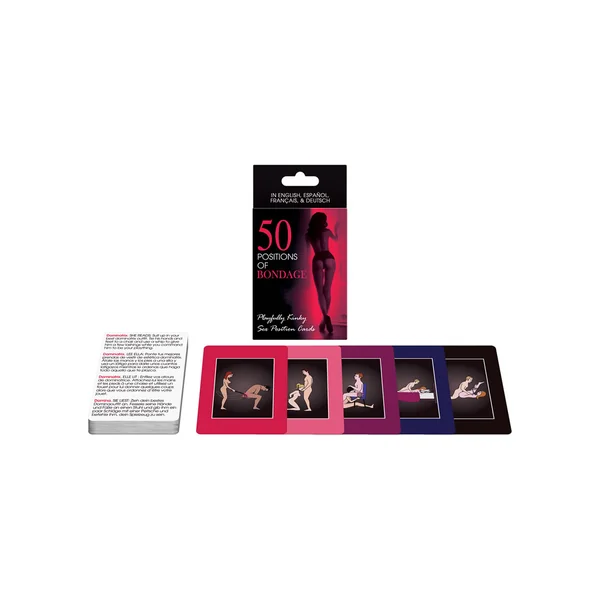 50 Positions Of Bondage Sex Position Cards
