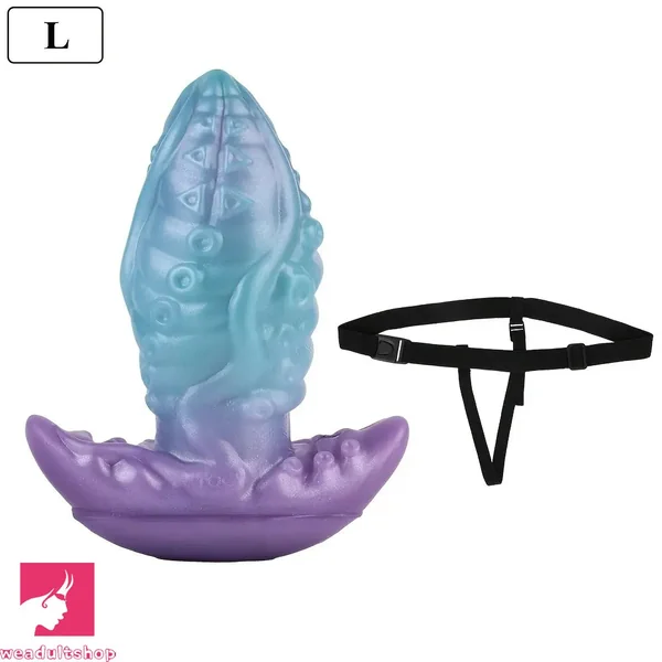 5.55in 7.28in 9.05in Animal Octopus Tentacle Cock Wearable Strap on Dildo