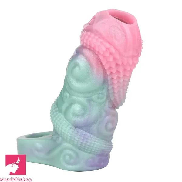 5in Wyrm Bloom SHAZ-3017 Fantasy Hollow Dildo Sleeve Cock Extension
