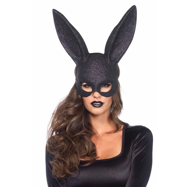6 Piece Glitter Masquerade Rabbit Mask