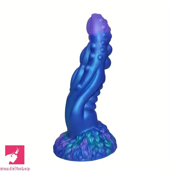 7.87in Monster Spiked Silicone Soft Creature Odd Fantasy Dildo For Fucking