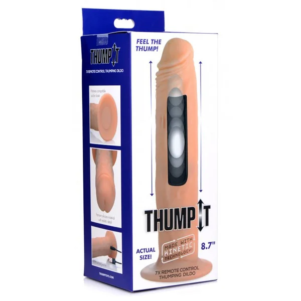 7X Remote Control Thumping Dildo
