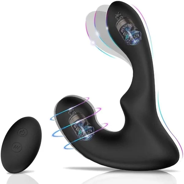 9-Pattern Vibration Double Motor 30?? Wave-Motion Prostate Massager