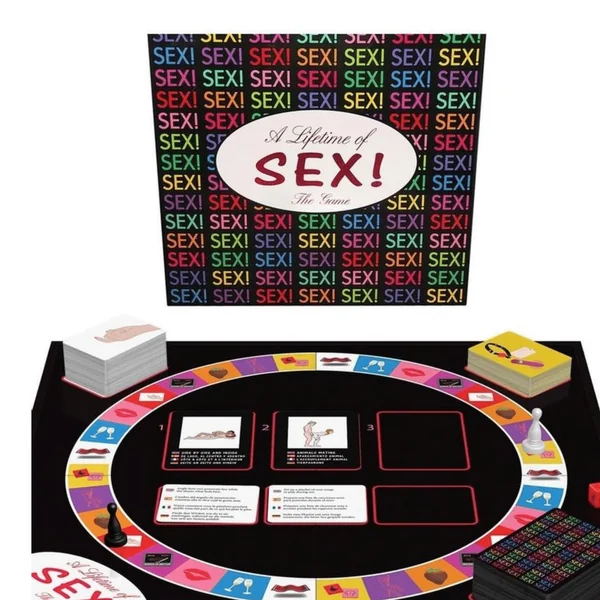 A Lifetime of Sex Exciting Board Foreplay and Fantasy Adult Sex Games