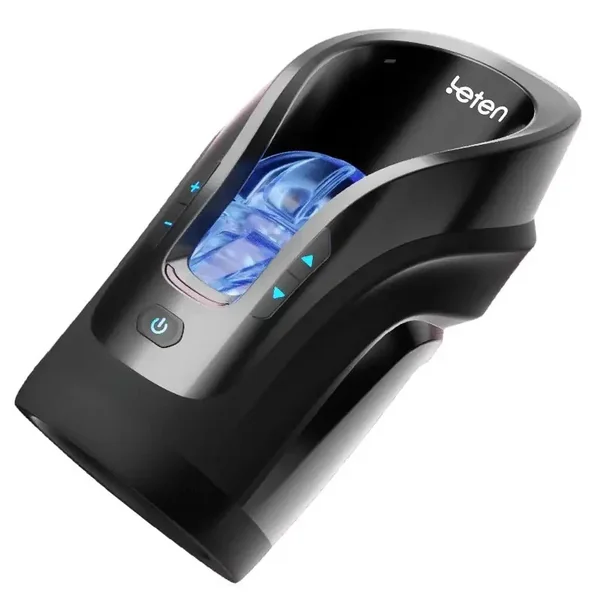 Acmejoy -Leten 3D Fleshy Telescopic Vibrating Automatic Male Masturbator Blowjob Stroker