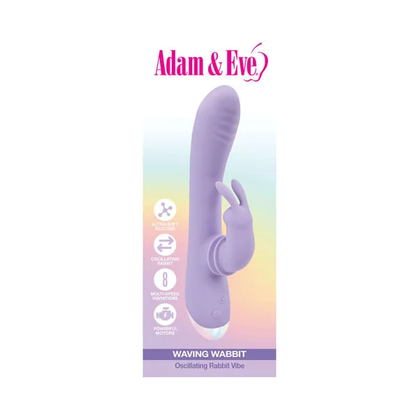 Adam and Eve Waving Wabbit Oscillating Rabbit Vibe