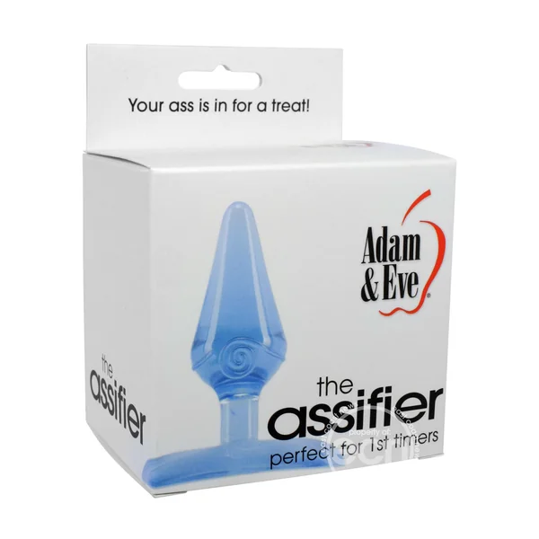 Adam & Eve The Assifier Butt Plug - Blue