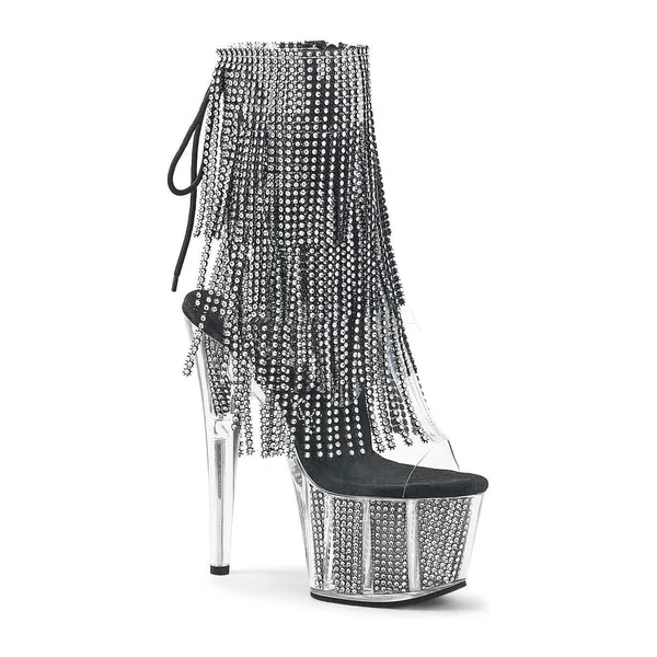 ADORE-1017SRS Platform Boot | Black Vinyl