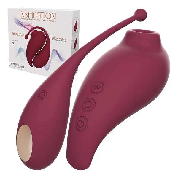 Adrien Lastic Inspiration Clitoral Sucker & Egg Vibrator
