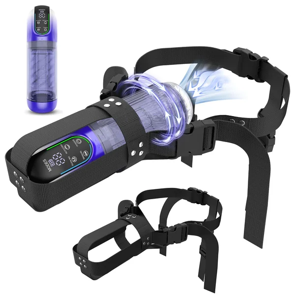 Aierle®Water Spa Sucking Rotating Male Masturbation cup LED disply intelligent frequenct control