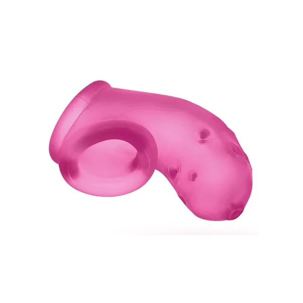Airlock Air-Lite Vented Silicone Chastity - Pink Ice