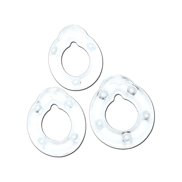 All American Triple Rings Silicone Cock Ring