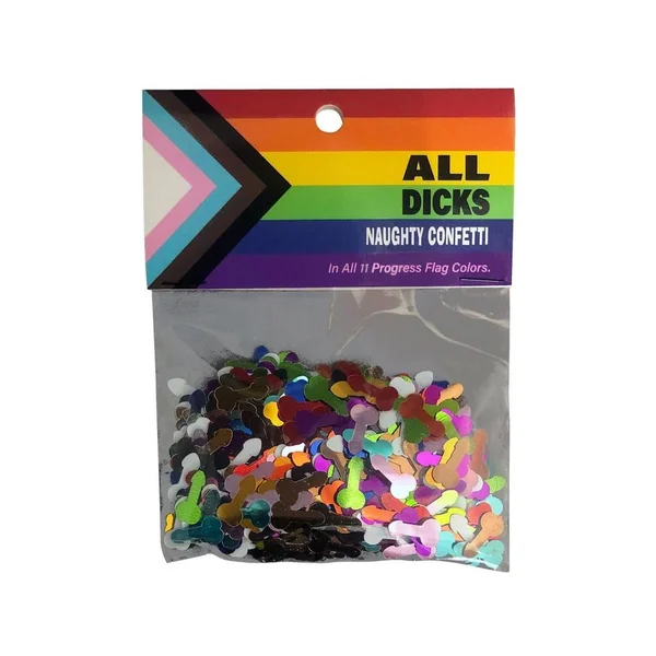 All Dicks Naughty Confetti – Multicolor