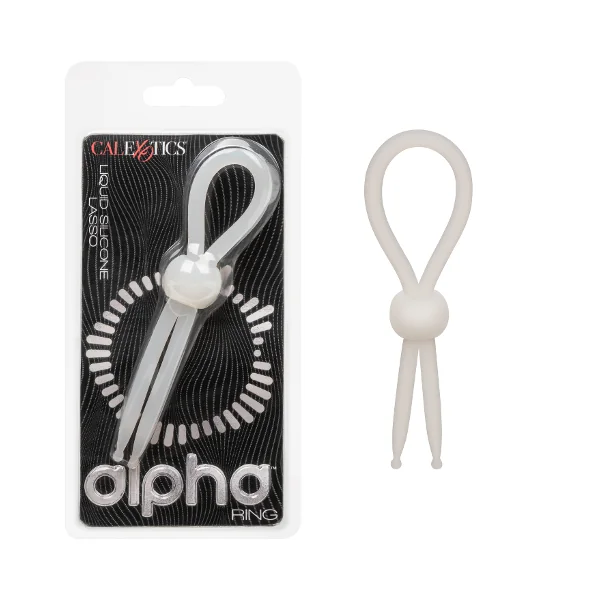 Alpha Liquid Silicone Lasso Natural Stretchy Adjustable Ring Enhancer
