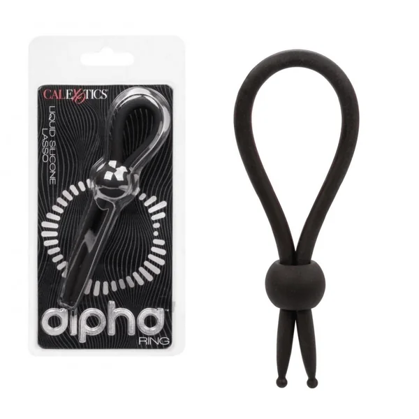 Alpha LiquidSilicone Lasso Adjustable and Versatile Non-Vibrating Penis Ring
