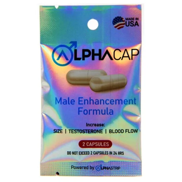 AlphaCap Max Male Sexual Enhancement - 2 Pill Pack