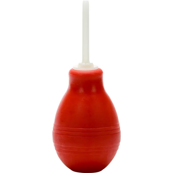 ANAL DOUCHE WITH GLOW IN THE DARK SPIKE WITH QUEEZE BULB