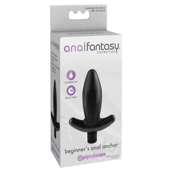 Anal Fantasy - Collection Beginners Anal Anchor Vibe Waterproof - Black