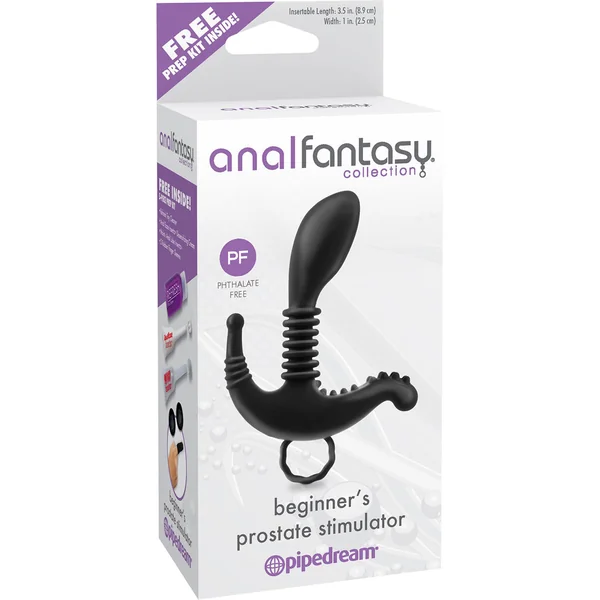 Anal Fantasy - Collection Beginners Prostate Stimulator - Black