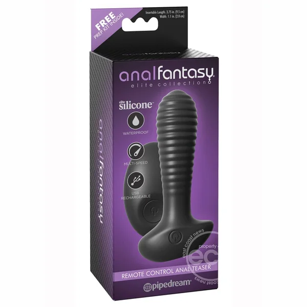 Anal Fantasy Elite Silicone Wireless Remote Control Anal Plug