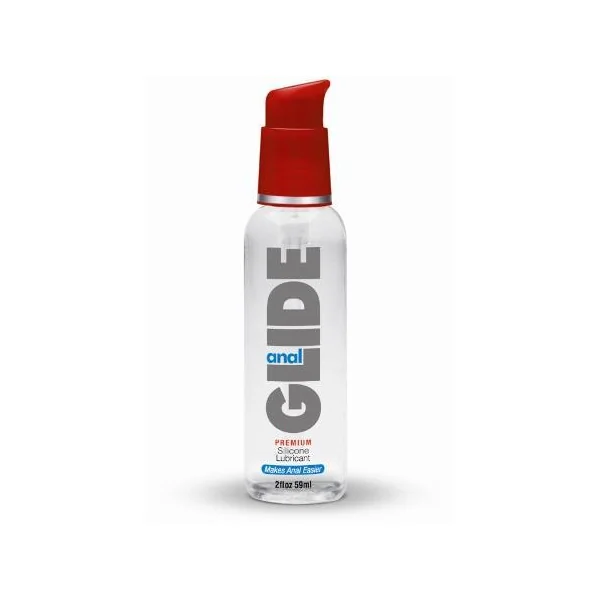 Anal Glide Silicone Lubricant 2 oz Pump