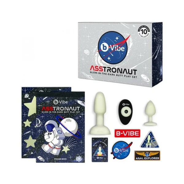 Anal Trainers: Asstronaut Glow-in-Dark Butt Play Set