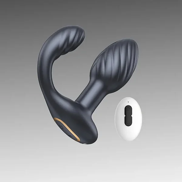 Anal Vibrating Plug 10 Modes Vibrating 10 Twisting Prostate Stimulator