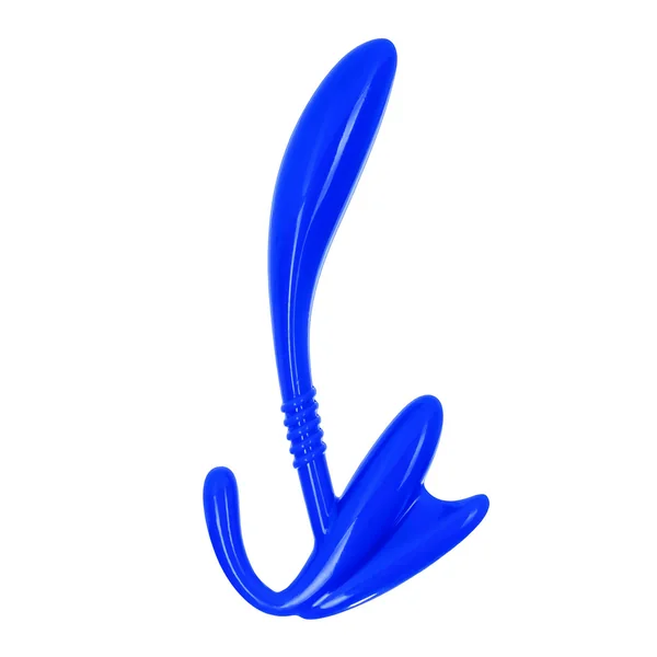Apollo Curved Prostate Probe Blue 4.5 Inch