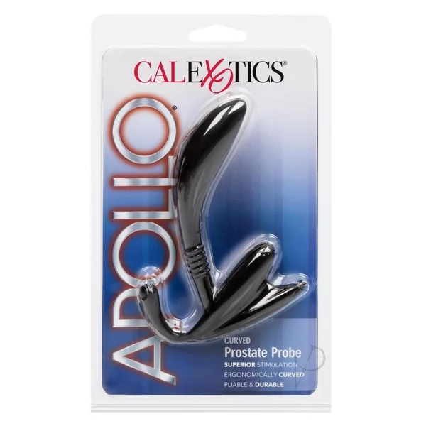 Apollo Curved Prostate Stimulator - Black
