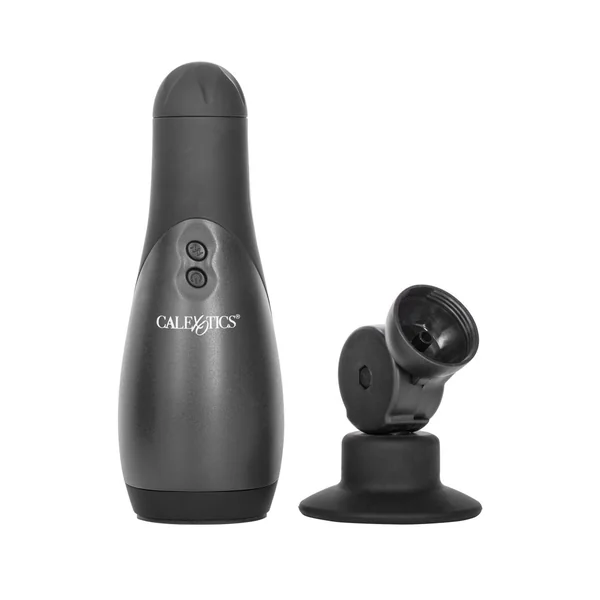 Apollo Power Stroker Masturbator 8.5in – Black