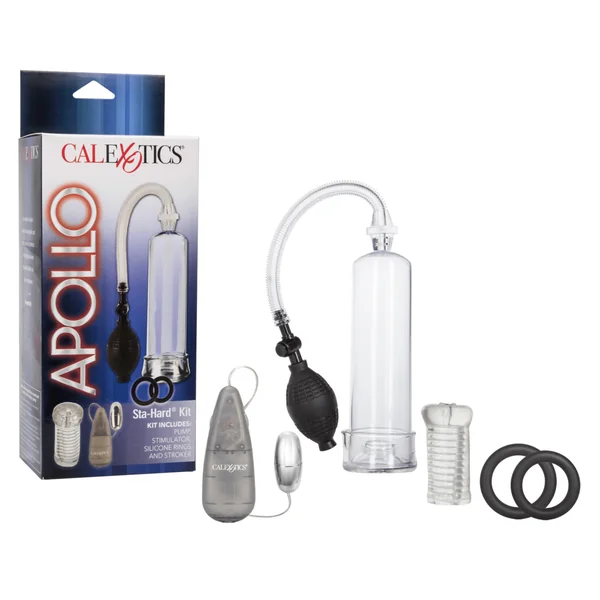 Apollo Sta-Hard Penis Pump Kit For Men