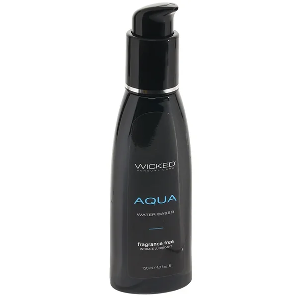 Aqua Fragrance Free Water Based Lube 4oz/120ml