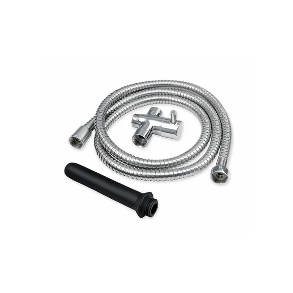 AquaClean Shower Douche System with Diverter – Black