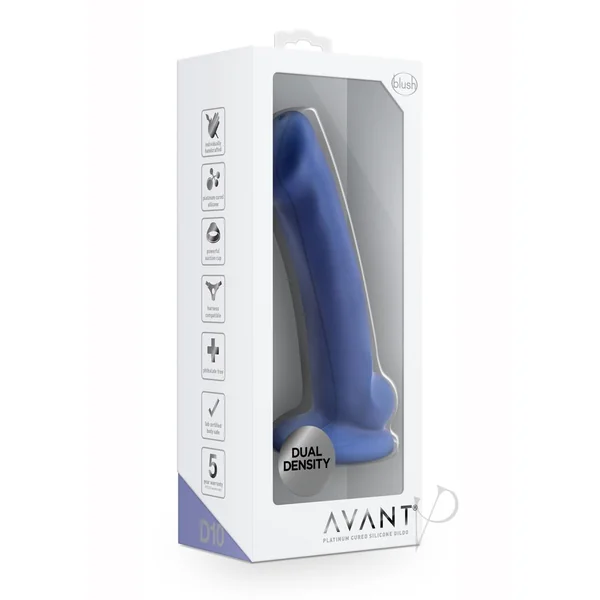 Avant D7 Ergo Mini Indigo G-spot Dildo