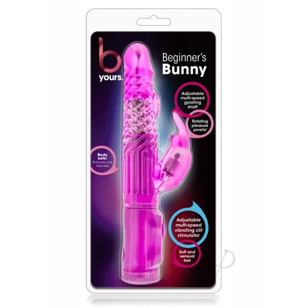 B Yours Beginner`s Bunny Rabbit Vibrator - Pink