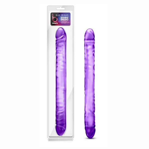 B Yours By Blush® | Purple 18-Inch Long Dildo