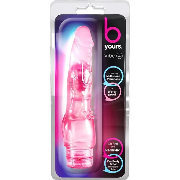 B Yours Vibe 4 Vibrating Dildo