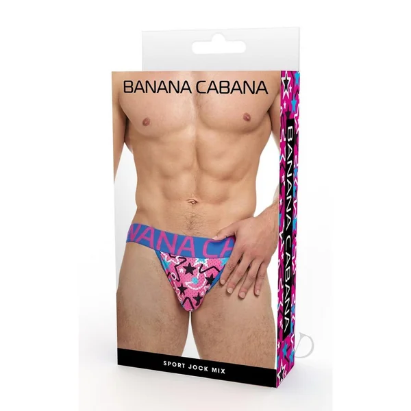 Banana Cabana Bikini - Small/Medium - Black/White