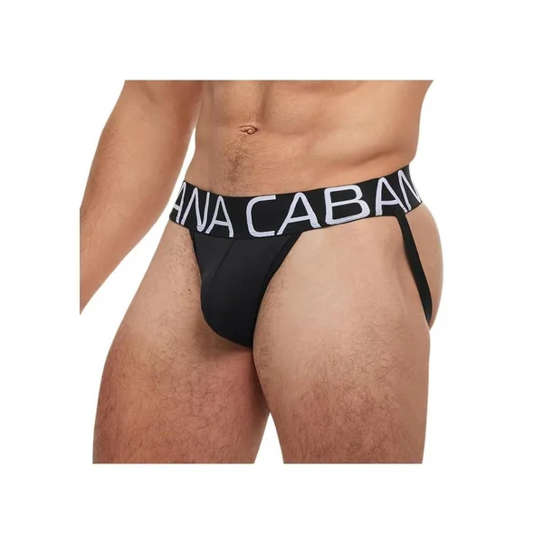 Banana Cabana Jock – Large/XLarge – Black