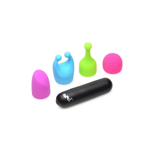 Bang! Rechargeable Bullet with 4 Attachments